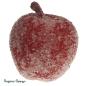 Preview: Wachs-Apfel gezuckert, rot, 5,5cm