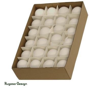 Hühnereier, weiß, 6cm