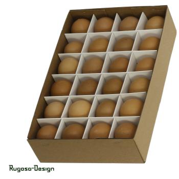 Hühnereier, braun, 6cm