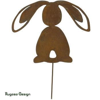 Rost-Hasenstecker, rost, 20cm
