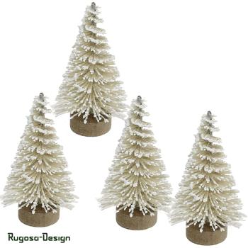 Tannenbaum, cremeweiß, 5cm