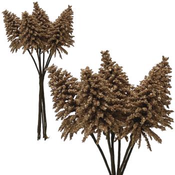 Tannenbund am Draht, hellbraun, 22cm