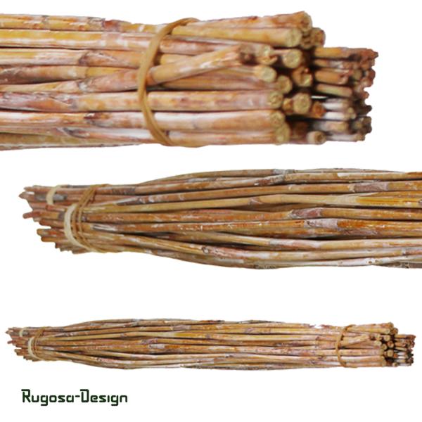 Reed-Stäbe, orange/raureif