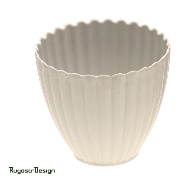 Silikon-Pflanztopf, cremeweiß, d 13cm