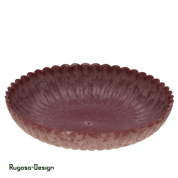 Silikon-Pflanzteller geriffelt, beere, d 20cm