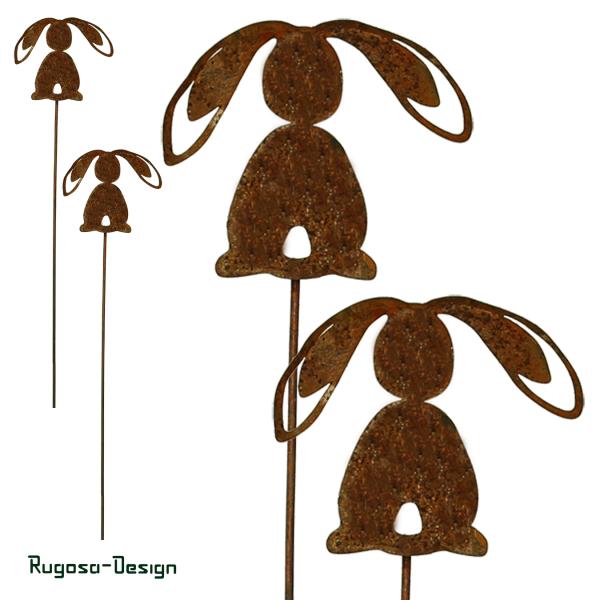 Rost-Hasenstecker, rost, 6cm, 24/P