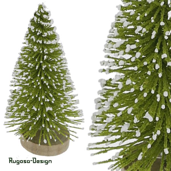 Draht-Tannenbaum, hellgrün, 7cm