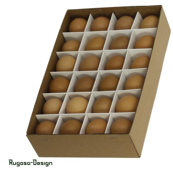 Hühnereier, braun, 6cm