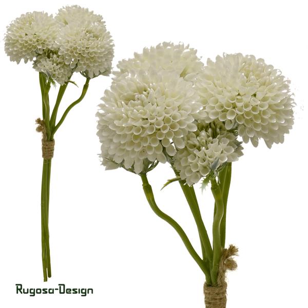 Zinnienbund, cremweiß, 33cm