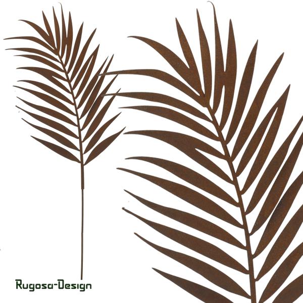 Rost-Farnzweigstecker, rost, 22x38x55cm