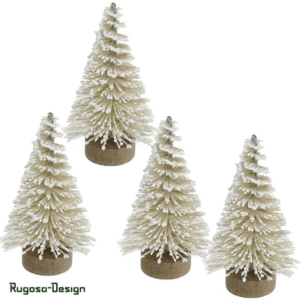 Tannenbaum, cremeweiß, 5cm