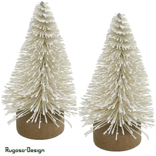 Tannenbaum, cremeweiß, 7cm